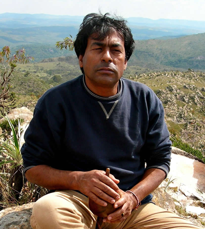 Foto do Ailton Krenak